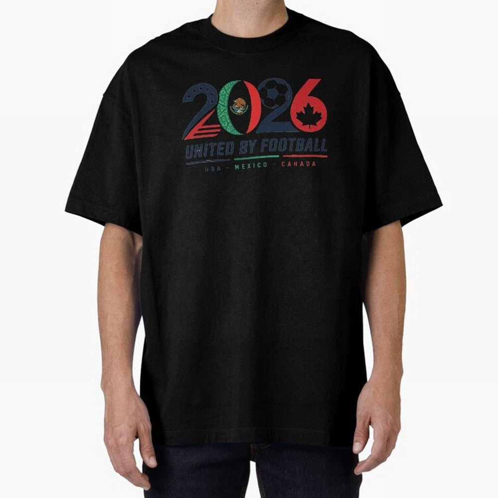United by Football 2026 Soccer Design Classic T-Shirt Celebrate the Magic of the FIFA World Cup 2026 USA Canada Mexico Journey through CR7 Highlights, Spain and Netherlands Pride, Match Day Excitement, Supporter Culture, Golden Goals and Global