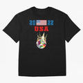 Keep Calm and support USA Football Flag Soccer Jersey Classic T-Shirt Show Your Love for FIFA World Cup 2026 Group Stage Spirit, Built around Argentina, Neymar, Haaland and Cristiano Ronaldo, Global Supporter Spirit, Legendary Goals, National