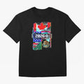 Glitched United 2026 - North America Tournament Emblem Classic T-Shirt Turn Up for FIFA World Cup 2026 Group Stage Spirit, with Argentina, CR7 and Messi, Stadium Chants, National Pride, Trophy Dreams and Unforgettable Football Memories; Perfect for