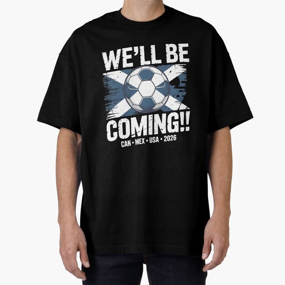 Scotland 2026 Football Qualification National Pride Classic T-Shirt Experience the Global Stage of FIFA World Cup 2026 USA Canada Mexico Spirit, Filled with Spain and Netherlands, Messi and Cristiano Ronaldo, Supporter Pride, Iconic Celebrations,