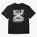 Scotland 2026 Football Qualification National Pride Classic T-Shirt Experience the Global Stage of FIFA World Cup 2026 USA Canada Mexico Spirit, Filled with Spain and Netherlands, Messi and Cristiano Ronaldo, Supporter Pride, Iconic Celebrations,
