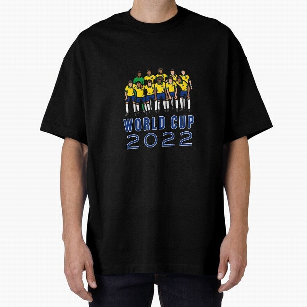 World Cup 2022 Classic T-Shirt Celebrate Unforgettable Nights in Global Football Passion for FIFA World Cup 2026 USA Canada Mexico, Centered on Messi and Cristiano Ronaldo, Argentina, Vintage Soccer Flavor, Modern Football Stars, National Flags and
