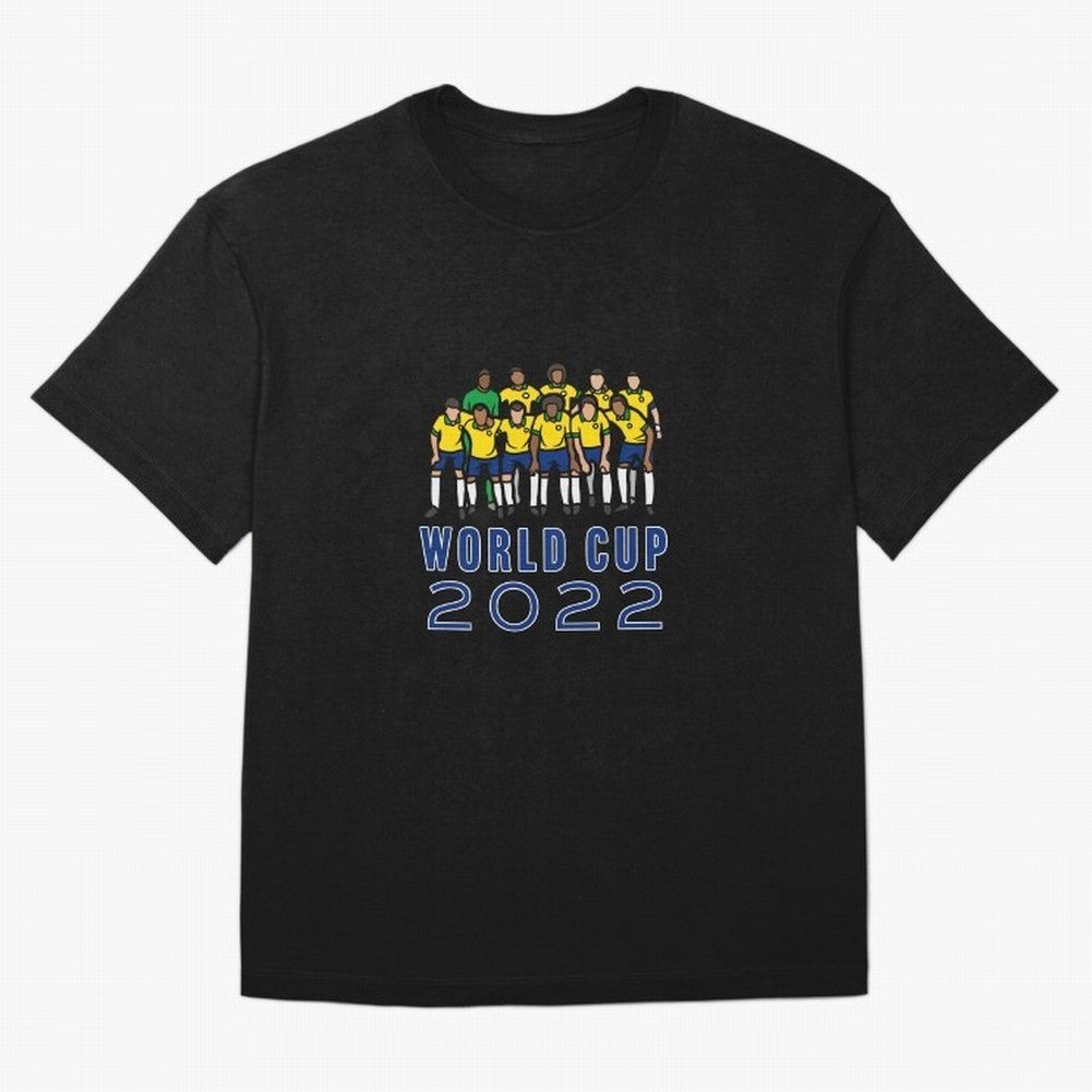 World Cup 2022 Classic T-Shirt Celebrate Unforgettable Nights in Global Football Passion for FIFA World Cup 2026 USA Canada Mexico, Centered on Messi and Cristiano Ronaldo, Argentina, Vintage Soccer Flavor, Modern Football Stars, National Flags and