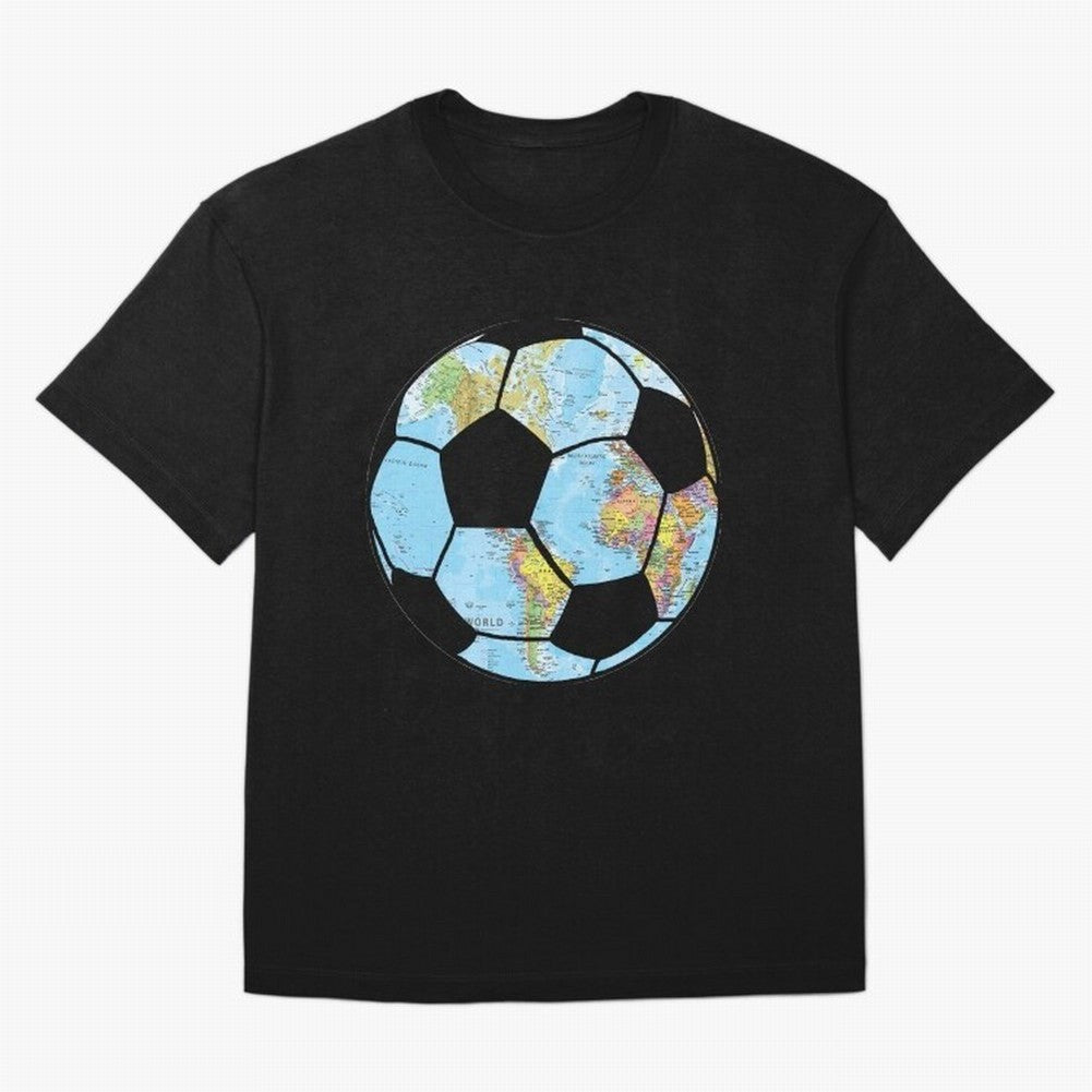 football around the globe Classic T-Shirt Build Match Day Hype around FIFA World Cup 2026, Mbappe and Neymar, Spain, Game Day Rituals, Football Legends, Country Pride and the Road to the Final; Perfect for Supporters Who Want Bold Football Energy,