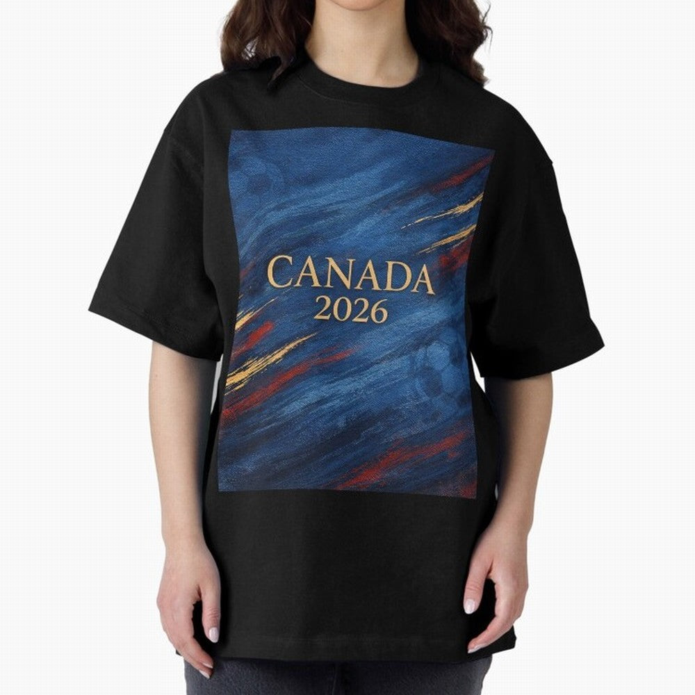 Elegant and Luxury Canada 2026 Soccer Theme Classic T-Shirt Turn Every Weekend Toward FIFA World Cup 2026 Group Stage for Fans of Neymar, Haaland and Cristiano Ronaldo and England, Bringing Champion Mindset, Group Stage Buzz, Knockout Tension and