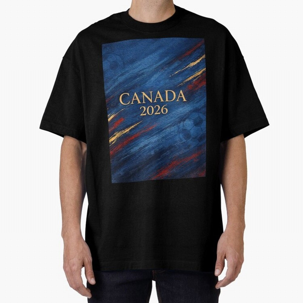 Elegant and Luxury Canada 2026 Soccer Theme Classic T-Shirt Turn Every Weekend Toward FIFA World Cup 2026 Group Stage for Fans of Neymar, Haaland and Cristiano Ronaldo and England, Bringing Champion Mindset, Group Stage Buzz, Knockout Tension and