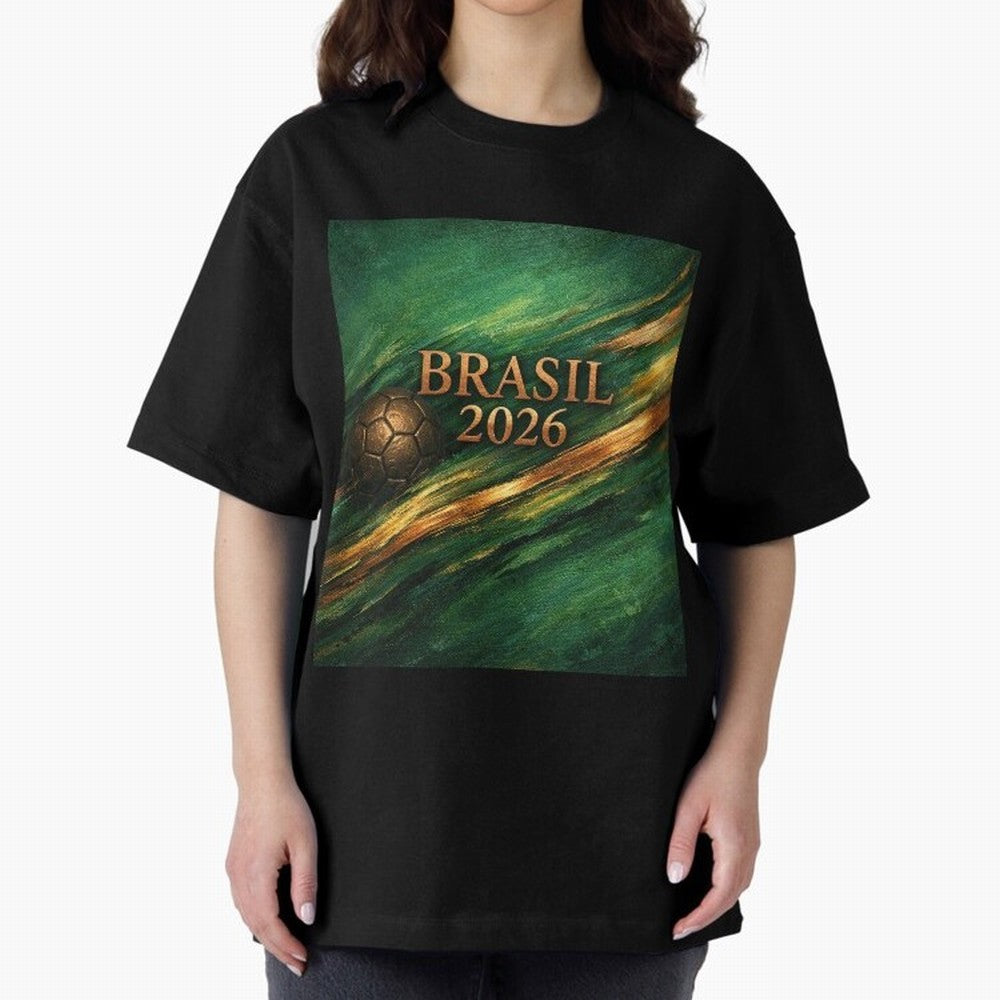 Brasil 2026 Soccer Theme Dark Green Classic T-Shirt Bring World Football Passion into FIFA World Cup 2026 Filled with Neymar, Spain and Netherlands Energy, Tournament Hype, Historic Matchups, Family Viewing Parties and Global Sports Pride; Great