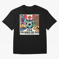 North America United Soccer 2026 Vintage Crest Classic T-Shirt Show Your Stadium Side during FIFA World Cup 2026 for Fans of Messi, CR7 and Mbappe and Argentina, France and Brazil, Bringing Stadium Memories, Football Loyalty, International Chants