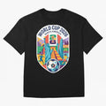 World Cup 2026 North America Soccer Tournament Colorful Emblem Classic T-Shirt Support Your Favorite Stars during Global Football Passion for FIFA World Cup 2026 USA Canada Mexico, Driven by Messi, Neymar and Mbappe, Brazil, Match Day Excitement,