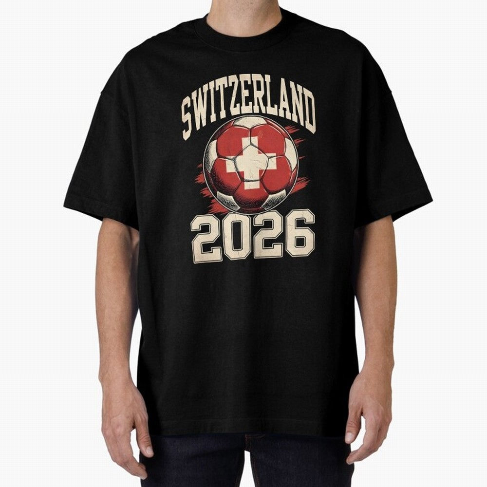 Switzerland 2026 World Cup Classic T-Shirt Refresh FIFA World Cup 2026 USA Canada Mexico Filled with Neymar, Spain and Netherlands Energy, Stadium Chants, National Pride, Trophy Dreams and Unforgettable Football Memories; Perfect for Fans,
