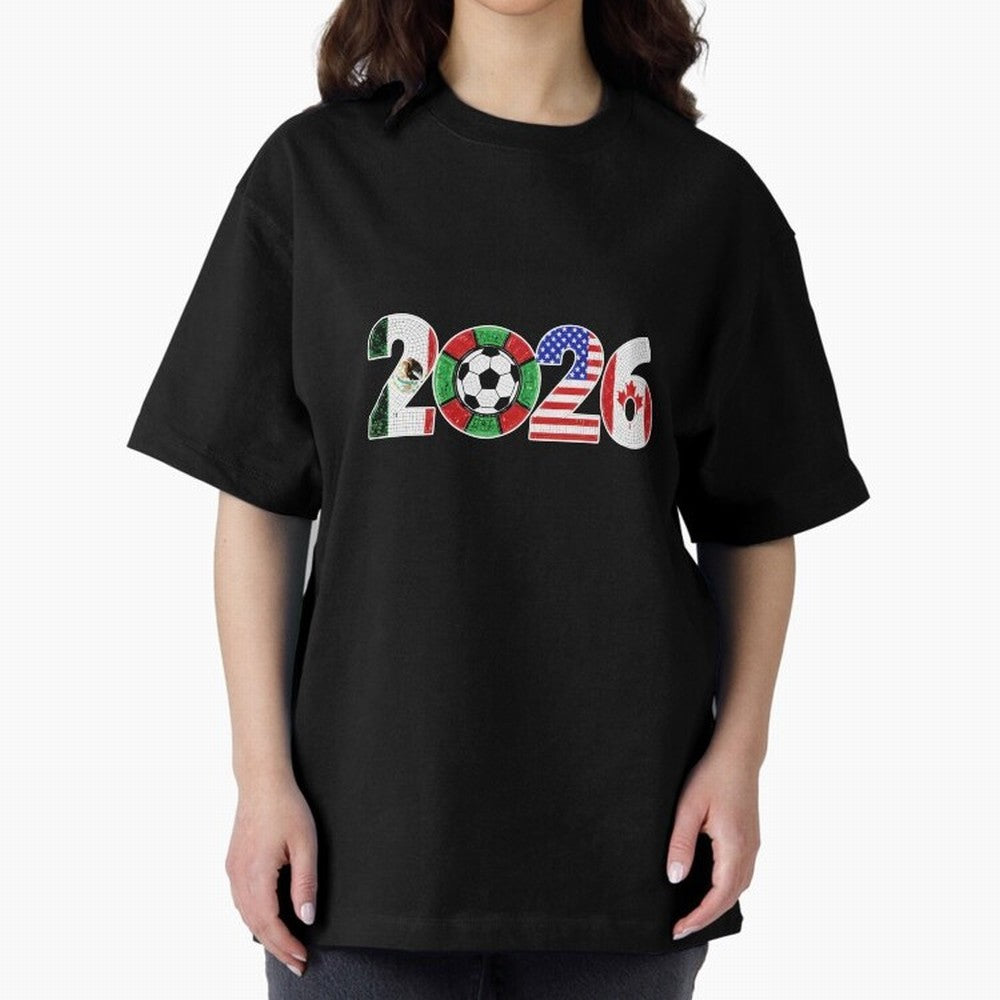 North American Soccer Spirit Team 2026 T-Shirt_82770209 Classic T-Shirt Carry National Pride through FIFA World Cup 2026 USA Canada Mexico Centered on Messi, CR7 and Mbappe, Portugal Energy, Global Supporter Spirit, Legendary Goals, National Colors