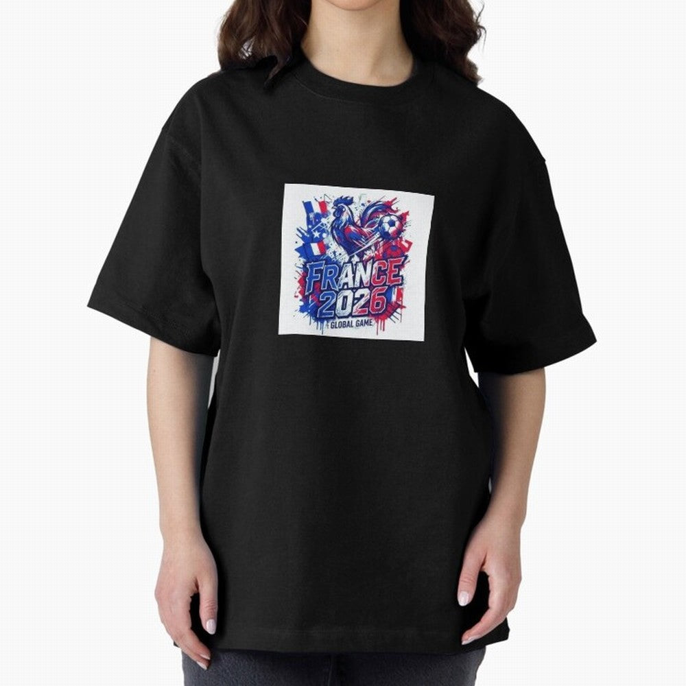 France World Cup 2026 Classic T-Shirt Show Up for the Glory of FIFA World Cup 2026 Group Stage Spirit, Centered on Germany, Messi, CR7 and Mbappe, Supporter Pride, Iconic Celebrations, Legendary Names and Global Match Day Energy; Ideal for Football