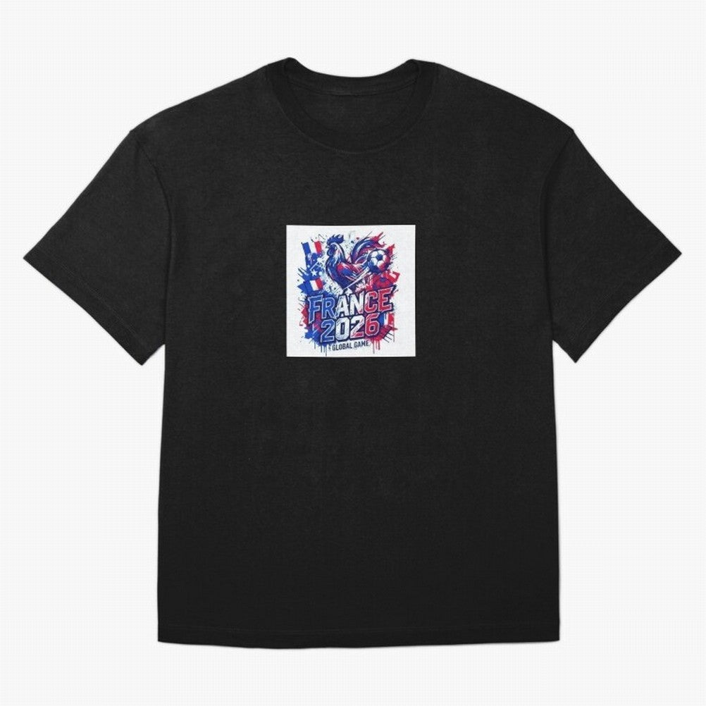 France World Cup 2026 Classic T-Shirt Show Up for the Glory of FIFA World Cup 2026 Group Stage Spirit, Centered on Germany, Messi, CR7 and Mbappe, Supporter Pride, Iconic Celebrations, Legendary Names and Global Match Day Energy; Ideal for Football