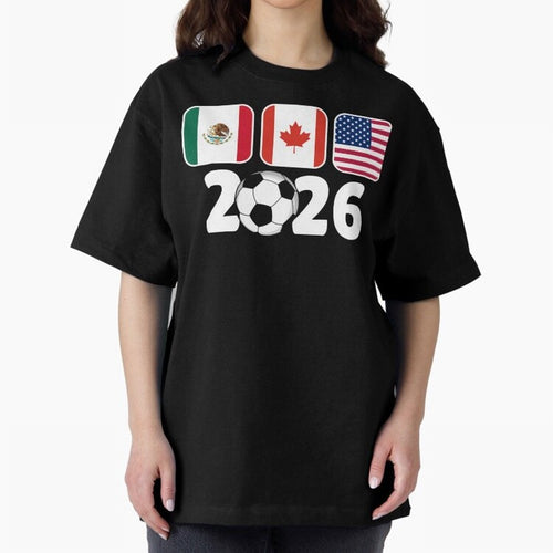 2026 World Cup North America Emblem Retro Classic T-Shirt Stand with FIFA World Cup 2026 Group Stage Centered on Haaland, France Energy, Match Day Excitement, Supporter Culture, Golden Goals and Global Football Passion; Ideal for Fans Who Follow