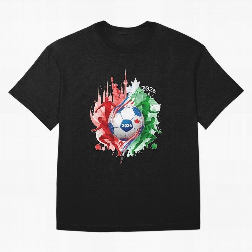 Internation Unity 2026 Classic T-Shirt Honor FIFA World Cup 2026 Group Stage for Fans of Messi, CR7 and Mbappe and Spain, Bringing Supporter Pride, Iconic Celebrations, Legendary Names and Global Match Day Energy; Perfect for Fans, Collectors,