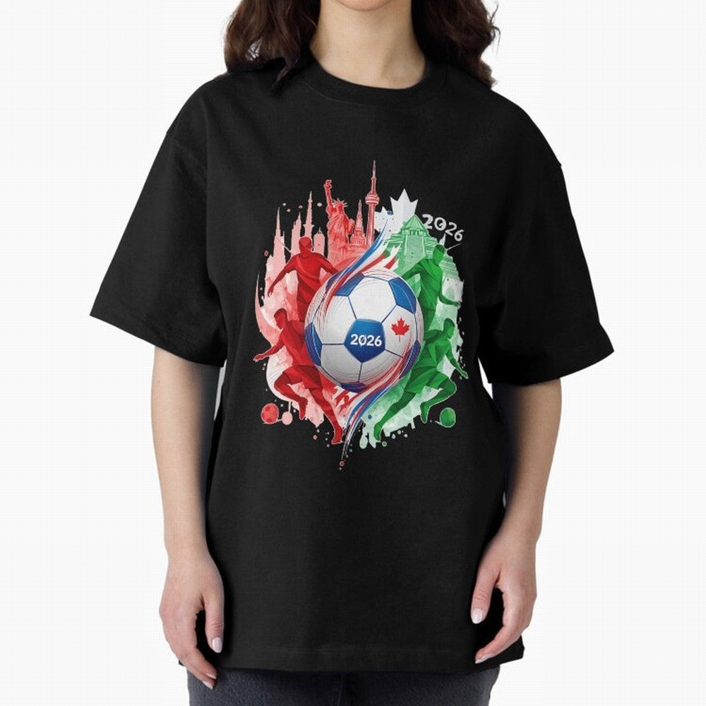 Internation Unity 2026 Classic T-Shirt Honor FIFA World Cup 2026 Group Stage for Fans of Messi, CR7 and Mbappe and Spain, Bringing Supporter Pride, Iconic Celebrations, Legendary Names and Global Match Day Energy; Perfect for Fans, Collectors,
