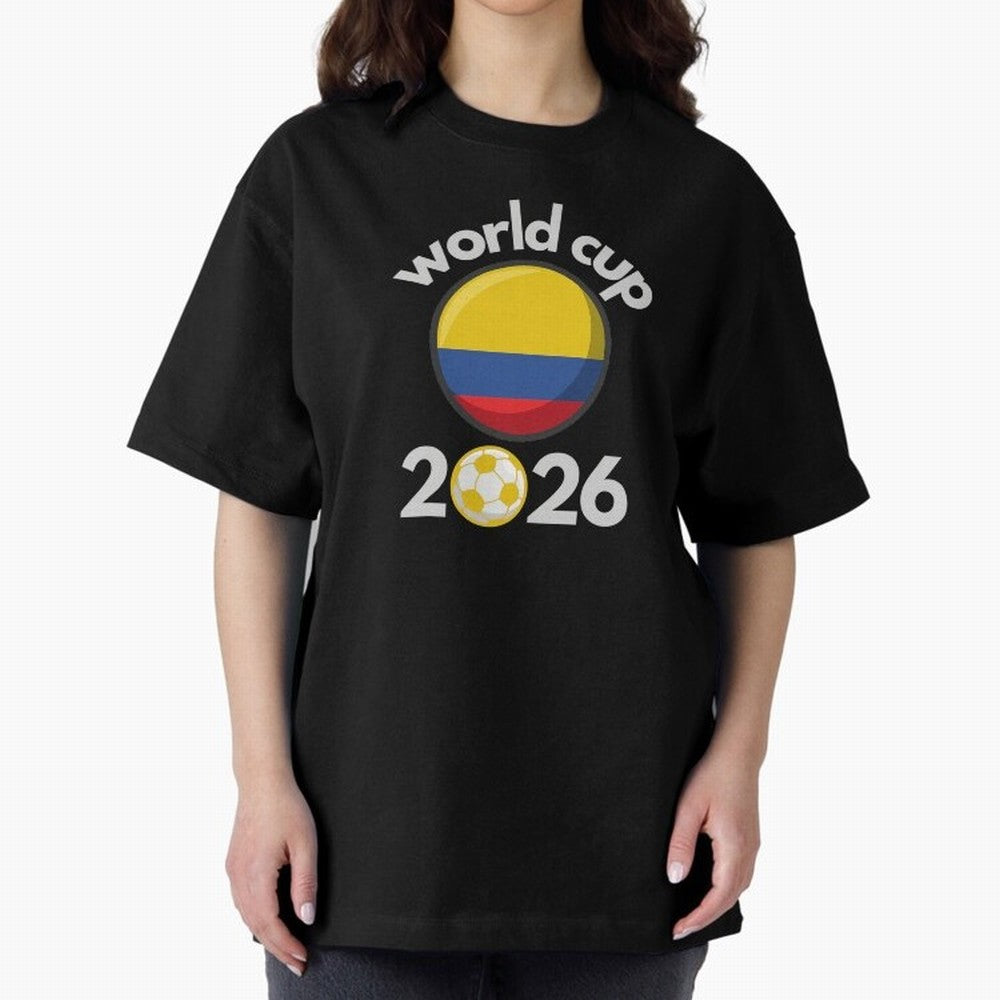 Columbia Flag World Cup 2026 Soccer Design ¨C Columbian Football Futbol Classic T-Shirt Support the Legends of FIFA World Cup 2026 with Messi, Neymar and Mbappe, Netherlands Energy, Stadium Chants, National Pride, Trophy Dreams and Unforgettable