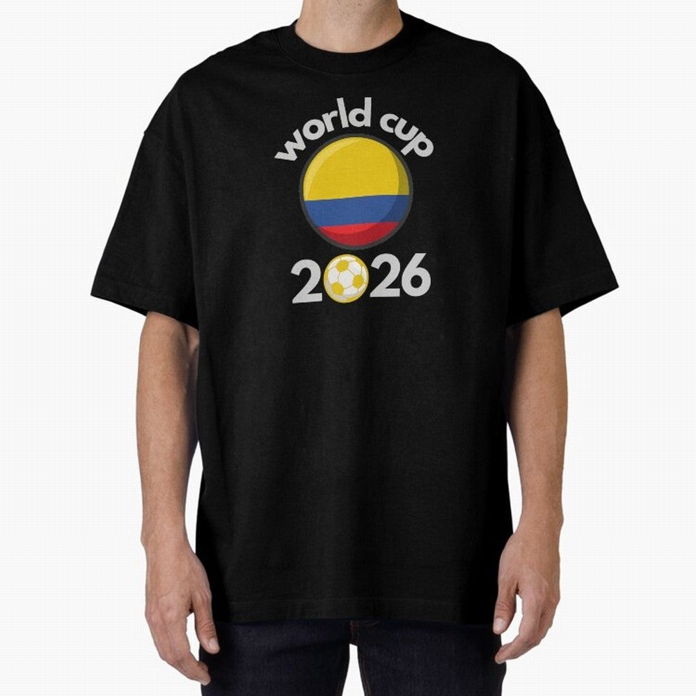 Columbia Flag World Cup 2026 Soccer Design ¨C Columbian Football Futbol Classic T-Shirt Support the Legends of FIFA World Cup 2026 with Messi, Neymar and Mbappe, Netherlands Energy, Stadium Chants, National Pride, Trophy Dreams and Unforgettable