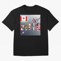 World Cup 2026 Classic T-Shirt Follow Global Football Passion for FIFA World Cup 2026 USA Canada Mexico, Driven by Haaland and Mbappe, Spain, Football Festival Excitement, Trophy Ambitions, Country Rivalries and Star Player Buzz; Made for