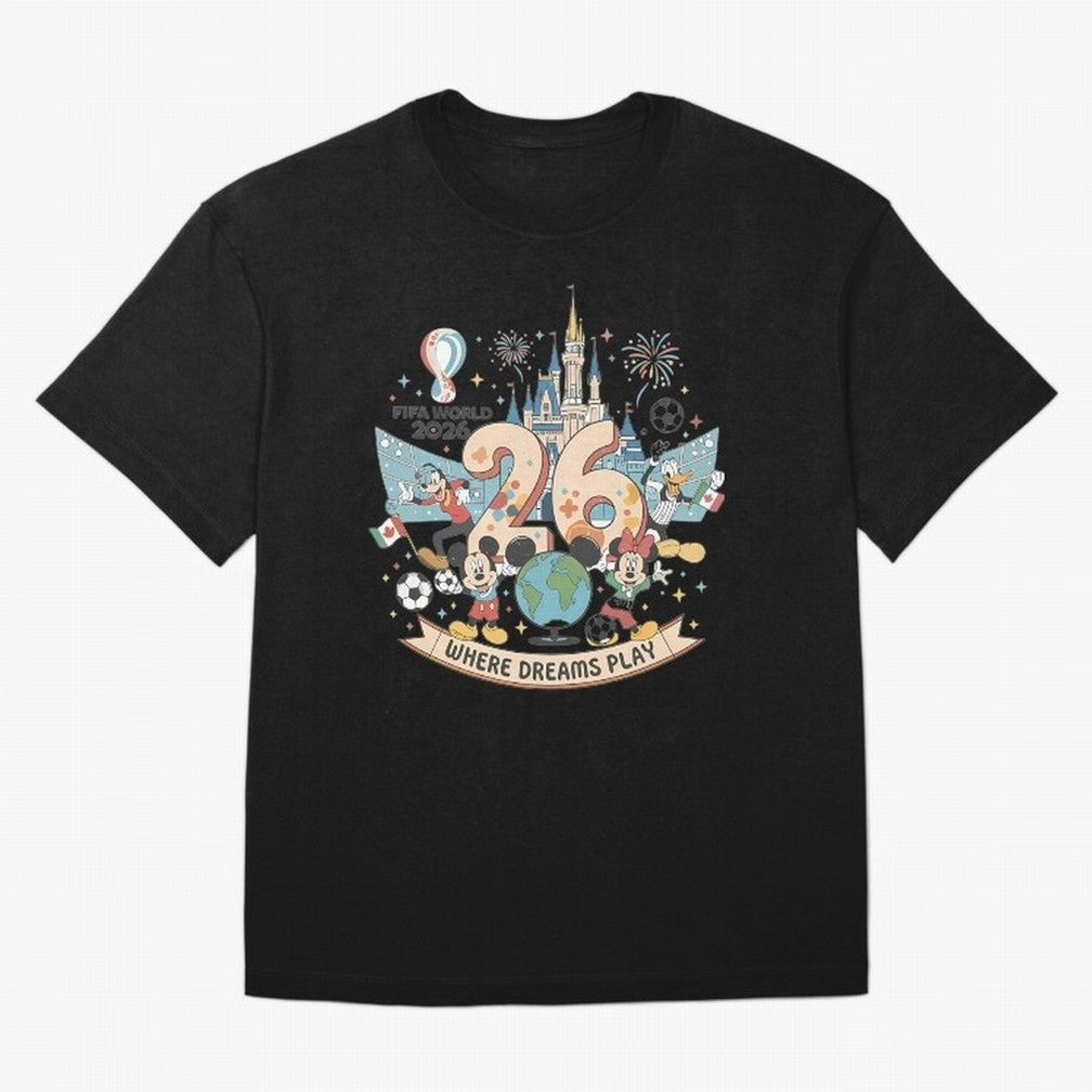 Dreamland Football 2026 Classic T-Shirt Represent Football Lovers during FIFA World Cup 2026 Group Stage Capturing Messi and Cristiano Ronaldo, Portugal, Spain and Germany Energy, Game Day Rituals, Football Legends, Country Pride and the Road to
