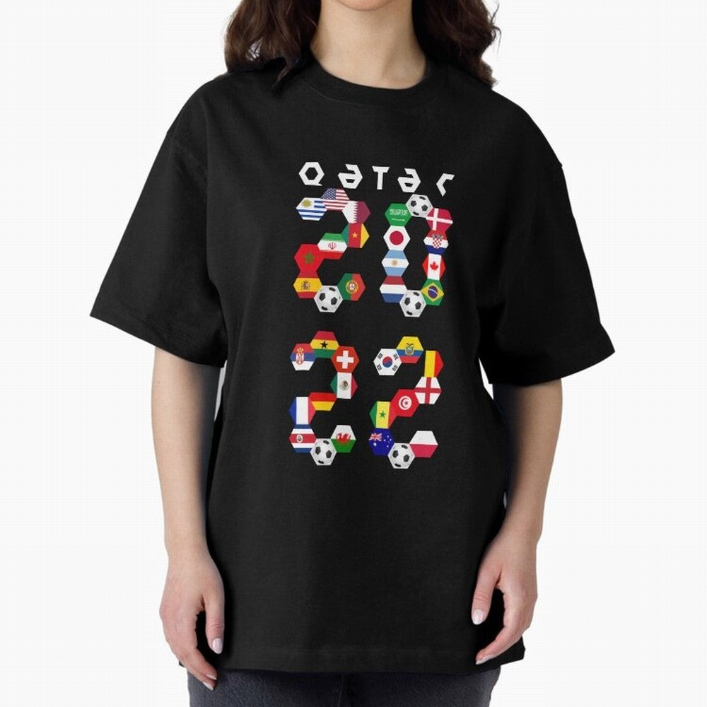 QATAR 2022 WORLD CUP SOCCER TOURNAMENT Classic T-Shirt Mark Global Football Passion for FIFA World Cup 2026 USA Canada Mexico, Inspired by Messi, Spain and Netherlands, Champion Mindset, Group Stage Buzz, Knockout Tension and Passionate Fan