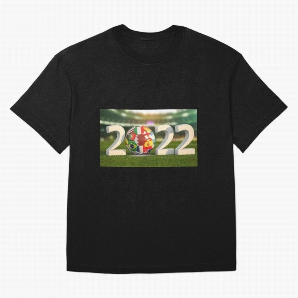 world cup 2022 Classic T-Shirt Feel the Trophy Chase of FIFA World Cup 2026 USA Canada Mexico for Fans of Messi and Brazil, Portugal and Argentina, Bringing Vintage Soccer Flavor, Modern Football Stars, National Flags and Final Night Emotion; Great