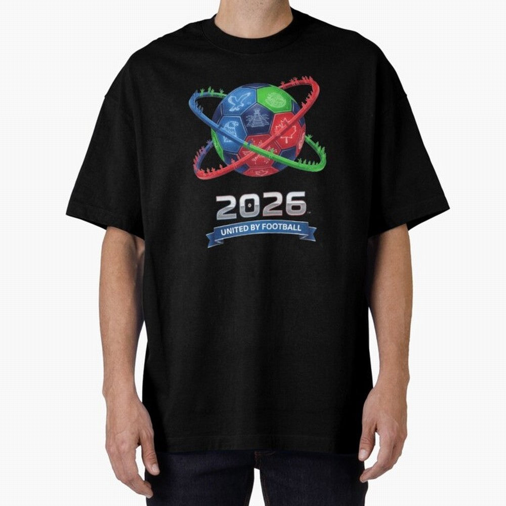 United by Football 2026 Global Connectivity Logo Classic T-Shirt Embrace FIFA World Cup 2026 Group Stage Spirit, Built around Germany, Haaland, Goal Celebration Energy, Supporter Heritage, Football Icons and Worldwide Tournament Joy; Created for