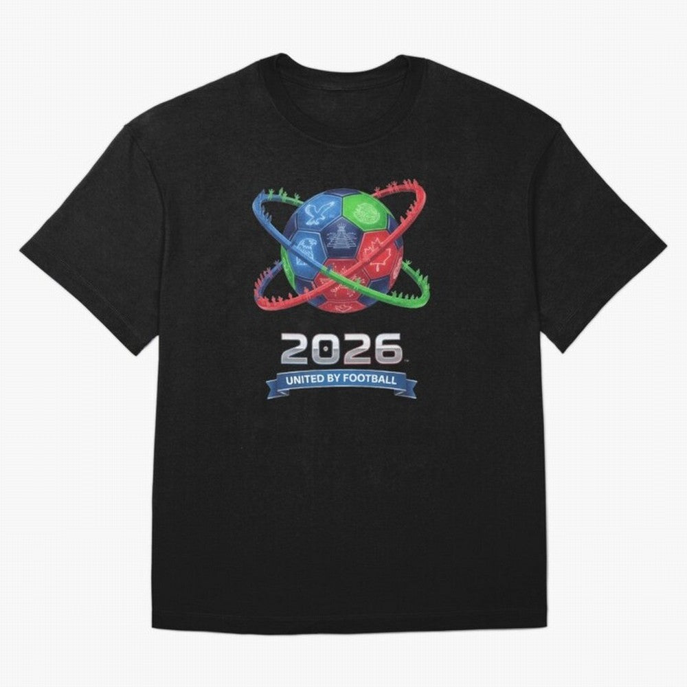 United by Football 2026 Global Connectivity Logo Classic T-Shirt Embrace FIFA World Cup 2026 Group Stage Spirit, Built around Germany, Haaland, Goal Celebration Energy, Supporter Heritage, Football Icons and Worldwide Tournament Joy; Created for