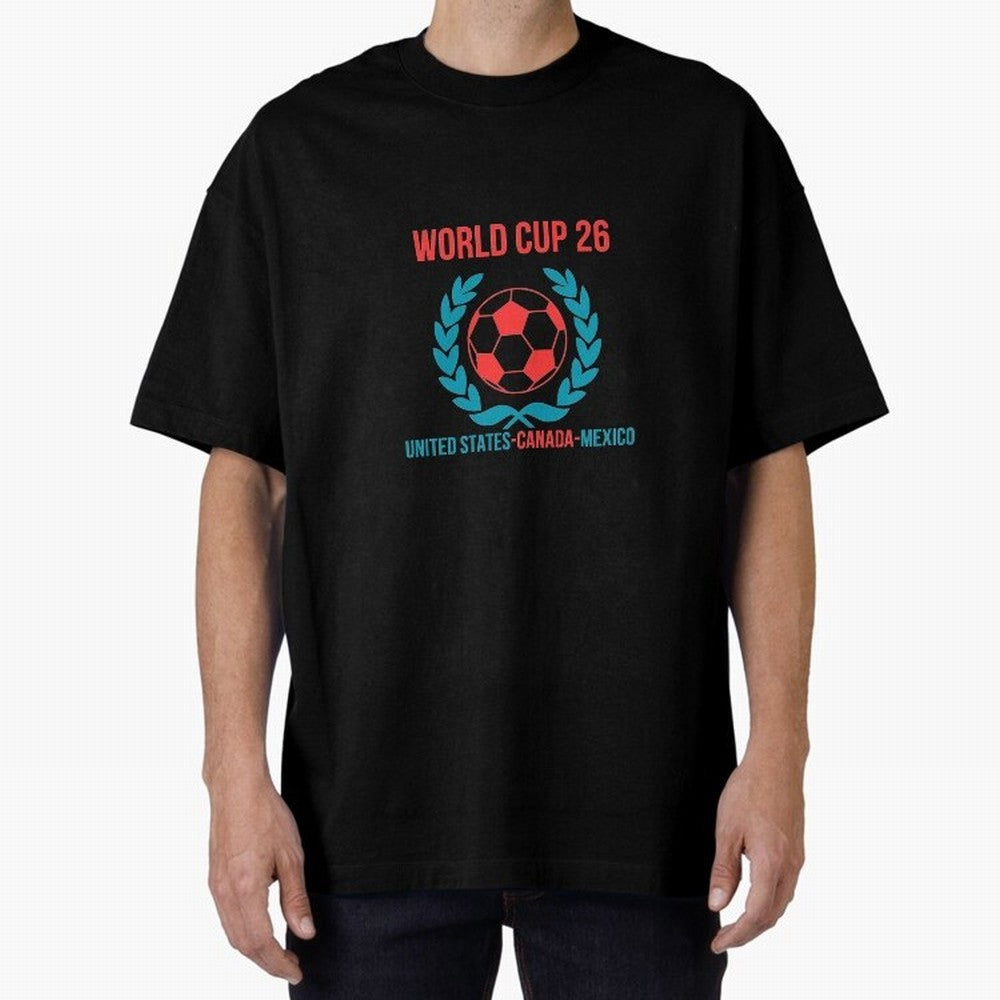 World Cup 2026 United States Canada Mexico Soccer Logo Classic T-Shirt Represent FIFA World Cup 2026 USA Canada Mexico Driven by Mbappe and Neymar, Spain Energy, Game Day Rituals, Football Legends, Country Pride and the Road to the Final; Ideal for