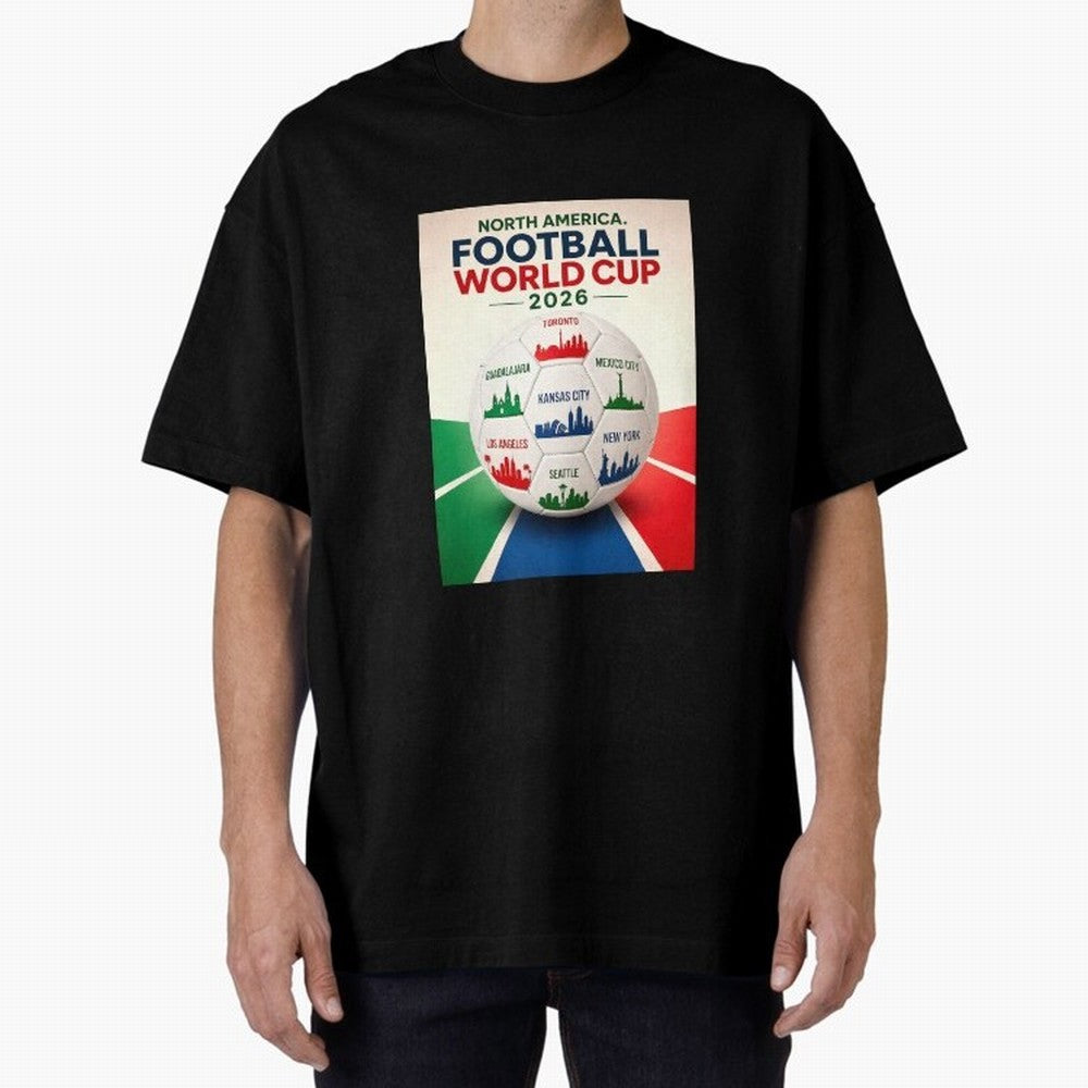 North America Football 2026 Classic T-Shirt Represent the Passion of FIFA World Cup 2026 Spirit, Built around England, France and Netherlands, Mbappe and Neymar, Soccer Culture, Superstar Moments, National Team Dreams and Competitive Fire; Made for