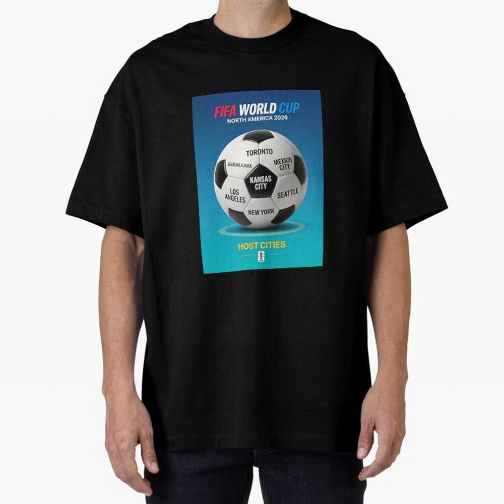 North America Football 2026 Classic T-Shirt Celebrate Fan Favorites in FIFA World Cup 2026 for Fans of CR7 and Messi and England, Bringing Championship Spirit, Famous Goals, Roaring Crowds and International Football Unity; Great for Watch Parties,