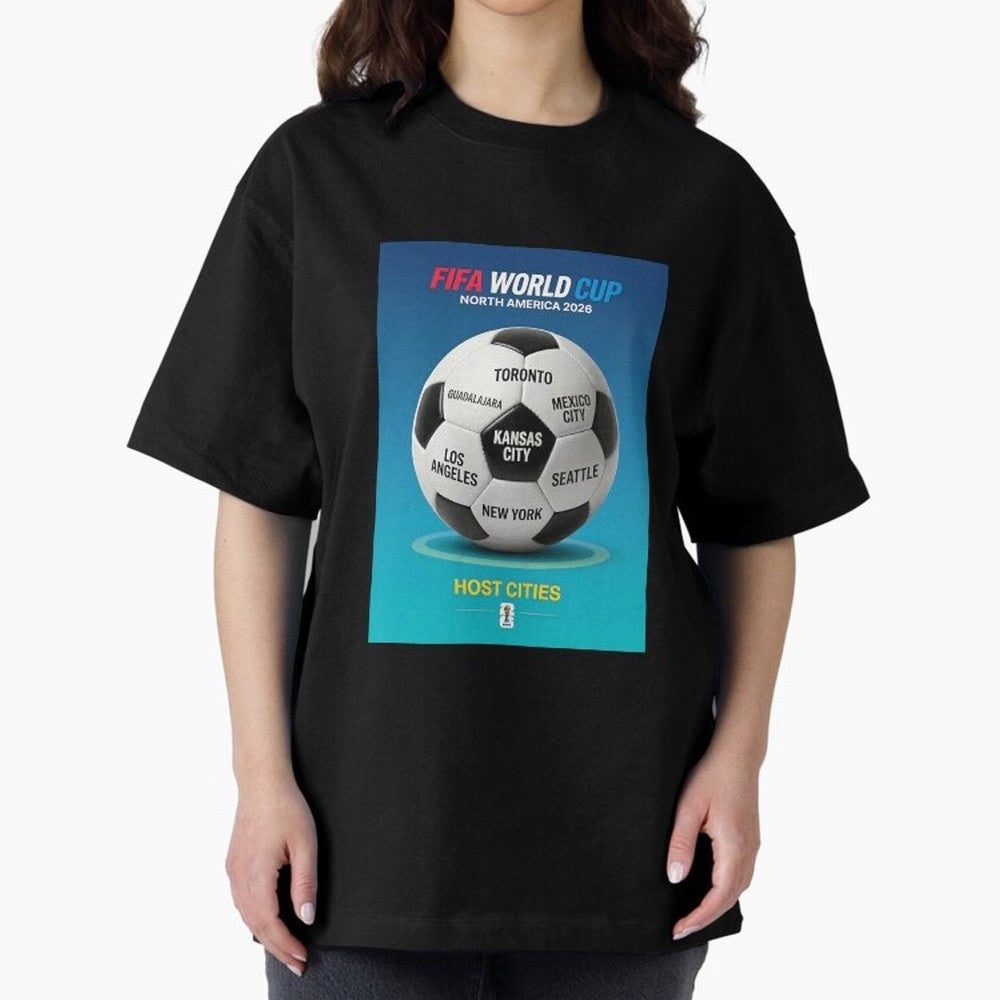 North America Football 2026 Classic T-Shirt Celebrate Fan Favorites in FIFA World Cup 2026 for Fans of CR7 and Messi and England, Bringing Championship Spirit, Famous Goals, Roaring Crowds and International Football Unity; Great for Watch Parties,