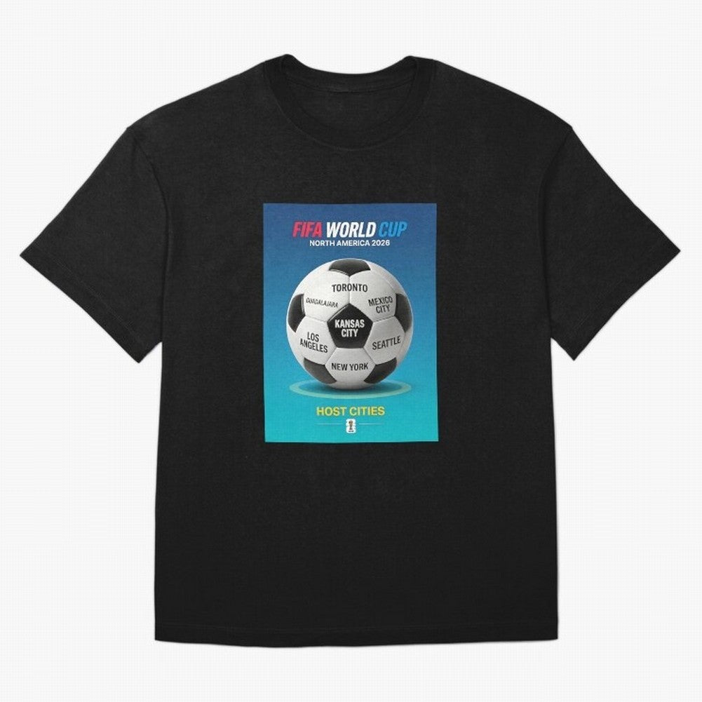 North America Football 2026 Classic T-Shirt Celebrate Fan Favorites in FIFA World Cup 2026 for Fans of CR7 and Messi and England, Bringing Championship Spirit, Famous Goals, Roaring Crowds and International Football Unity; Great for Watch Parties,