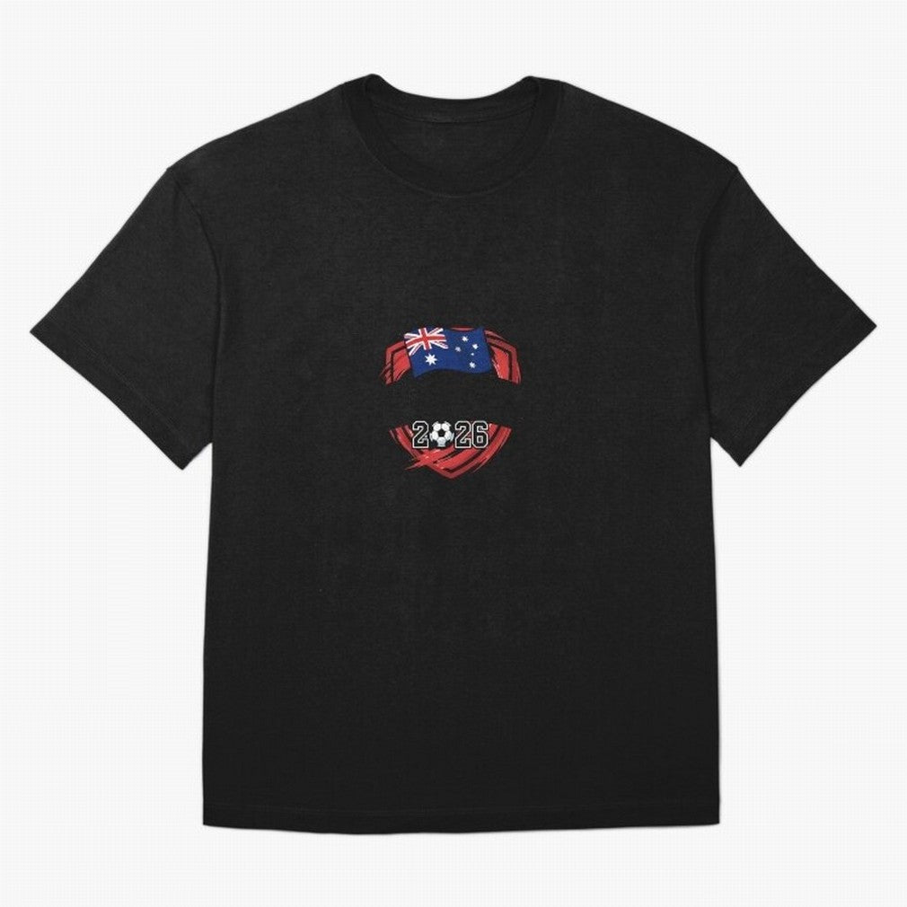 Australia World Cup 2026 Australia Football Classic T-Shirt Relive the Noise and Pride of Global Football Passion for FIFA World Cup 2026 USA Canada Mexico, Inspired by Haaland and Mbappe, Spain, Stadium Chants, National Pride, Trophy Dreams and