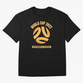 Socceroos World Cup 2022 Australia Classic T-Shirt Capture Stadium Memories from Match Day Hype around FIFA World Cup 2026, Neymar, Haaland and Cristiano Ronaldo, Netherlands, Global Supporter Spirit, Legendary Goals, National Colors and Tournament