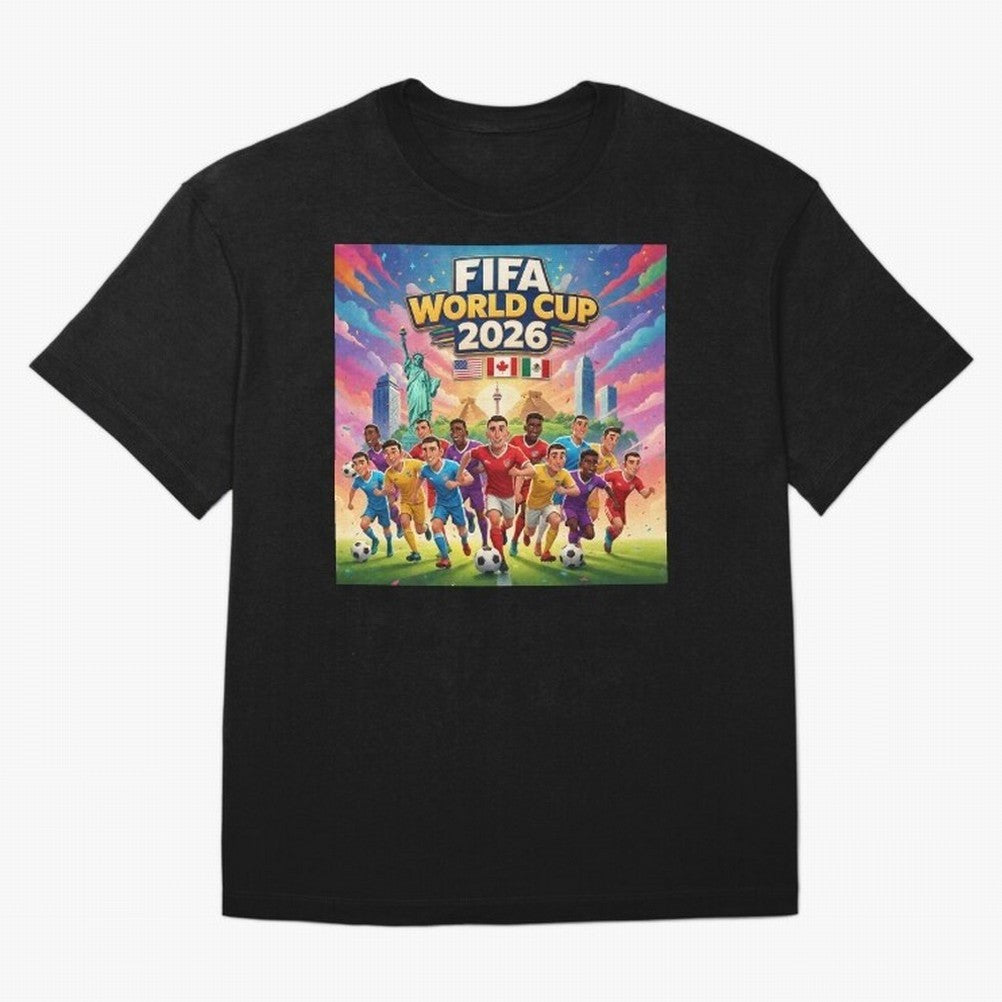 Three Nations One Game 2026 #football 2026 Classic T-Shirt Bring Stadium Energy to Global Football Passion for FIFA World Cup 2026, Celebrating CR7 and Messi, Spain and Netherlands, Champion Mindset, Group Stage Buzz, Knockout Tension and