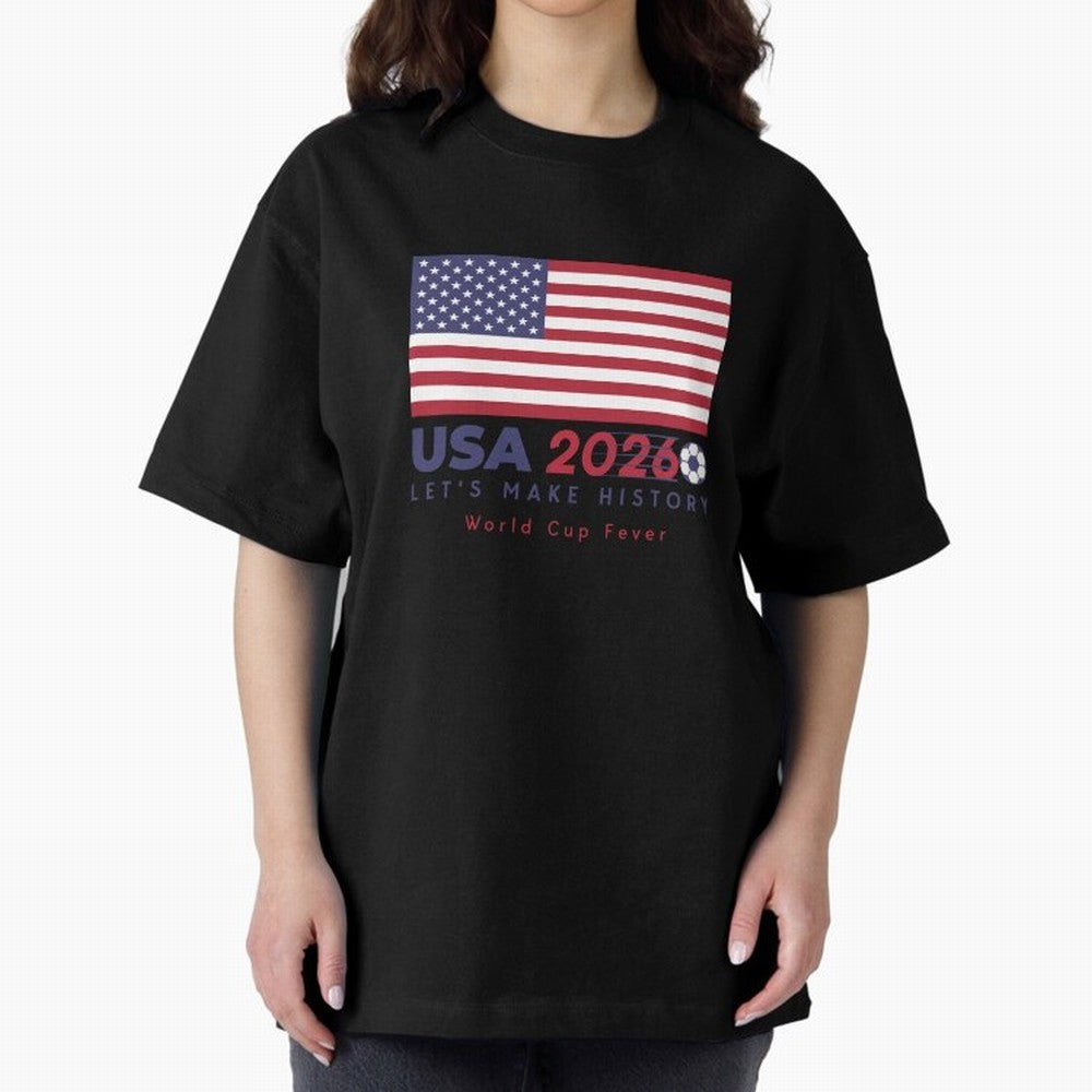 USA 2026 World Cup Americas football. Classic T-Shirt Feel Match Day Hype around FIFA World Cup 2026, Messi, Neymar and Mbappe, Argentina, Supporter Pride, Iconic Celebrations, Legendary Names and Global Match Day Energy; Ideal for Passionate Fans