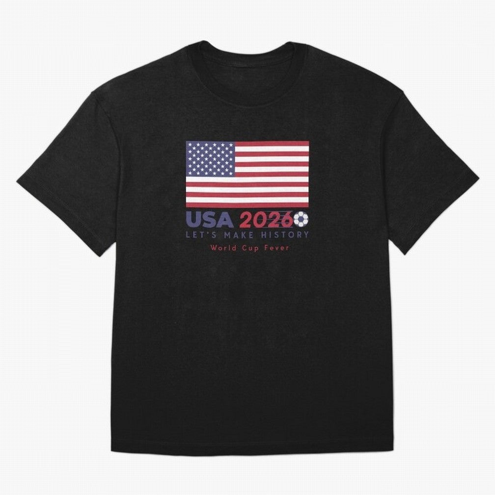 USA 2026 World Cup Americas football. Classic T-Shirt Feel Match Day Hype around FIFA World Cup 2026, Messi, Neymar and Mbappe, Argentina, Supporter Pride, Iconic Celebrations, Legendary Names and Global Match Day Energy; Ideal for Passionate Fans