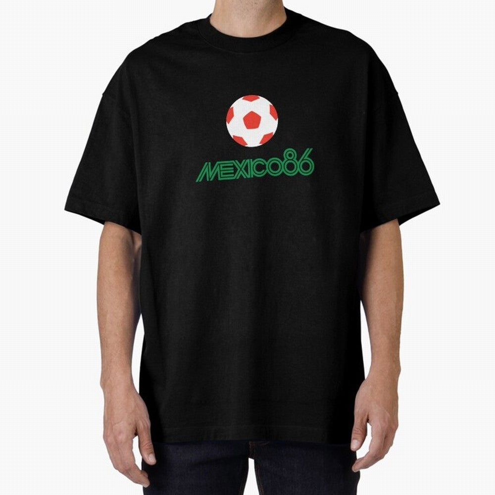 Mexico Soccer World Cup 1986 Classic T-Shirt Feel International Energy from FIFA World Cup 2026 Spirit, Filled with Germany, Neymar, Fan Favorite Moments, National Team Passion, Big Match Drama and Soccer History; Perfect for Supporters Who Want