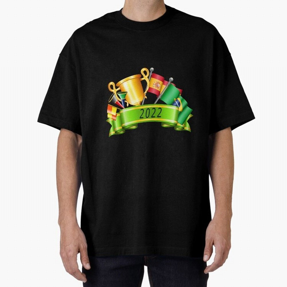 World Cup 2022 Qatar Spain Brazil Classic T-Shirt Remember Iconic Moments from Global Football Passion for FIFA World Cup 2026 USA Canada Mexico, Filled with Haaland and Mbappe, Brazil, Tournament Hype, Historic Matchups, Family Viewing Parties and