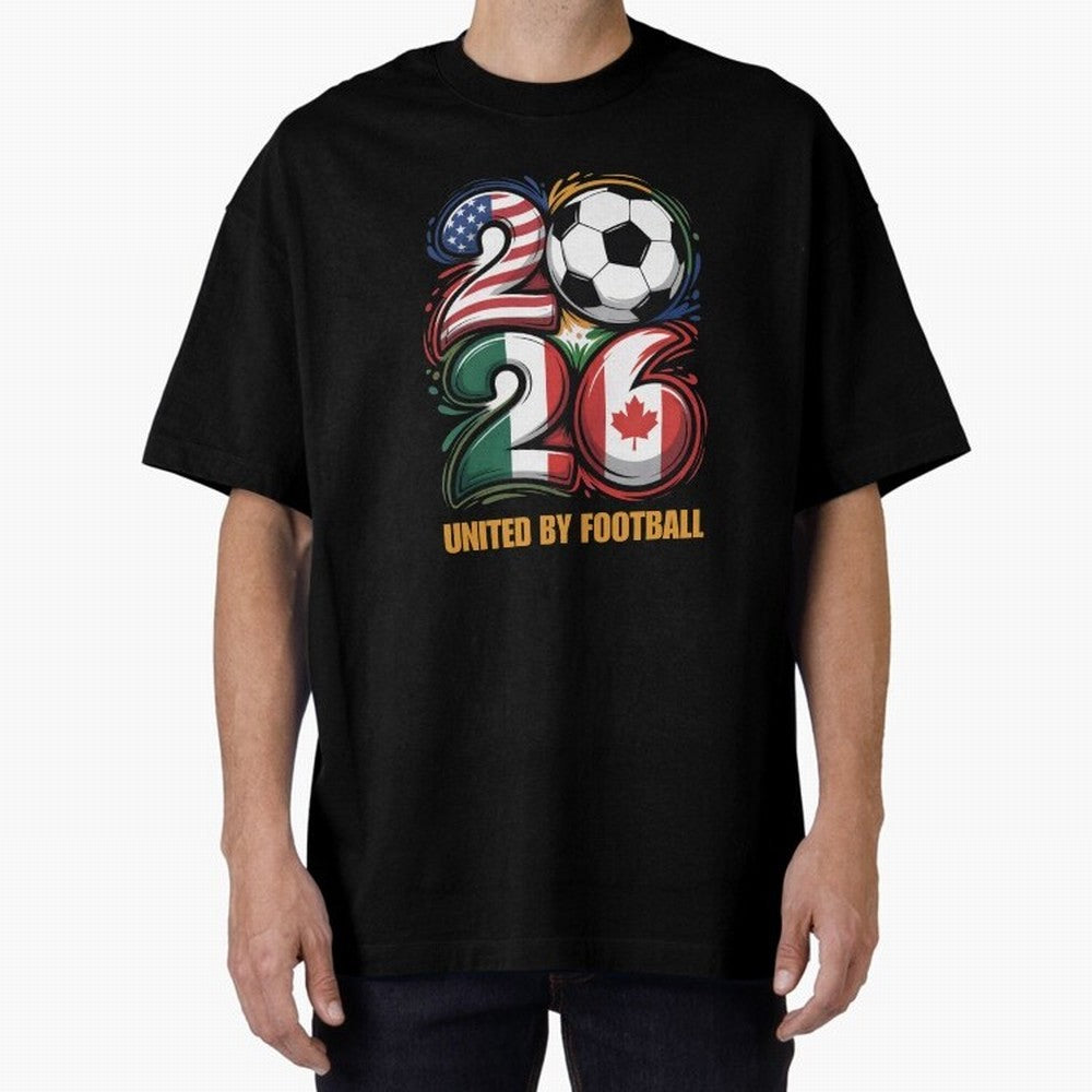 United by Football Soccer Fan Gear 2026 Classic T-Shirt Elevate Match Day Hype around FIFA World Cup 2026 Group Stage, Messi, Neymar and Mbappe, Argentina and Brazil, Tournament Hype, Historic Matchups, Family Viewing Parties and Global Sports