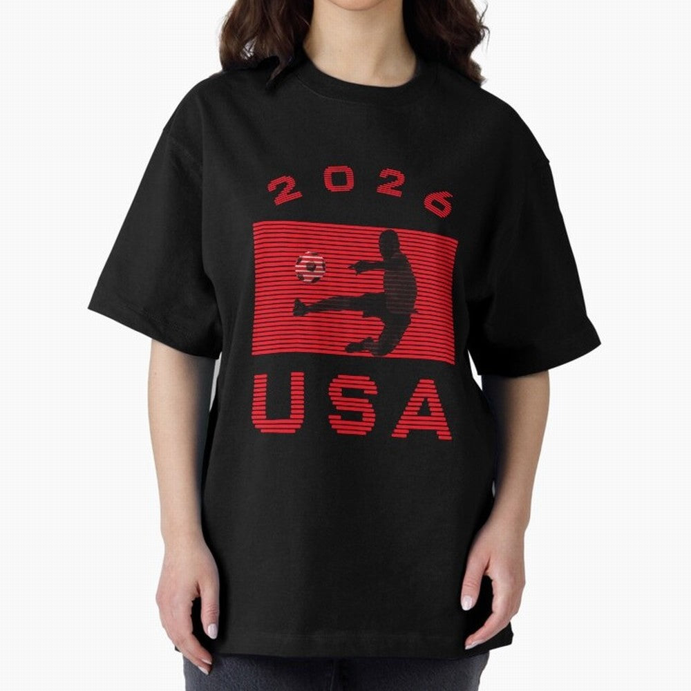USA Soccer 2026 Player Silhouette Athletic Design Classic T-Shirt Celebrate Global Passion for the FIFA World Cup 2026 Group Stage Journey through Haaland Highlights, Netherlands Pride, Supporter Pride, Iconic Celebrations, Legendary Names and
