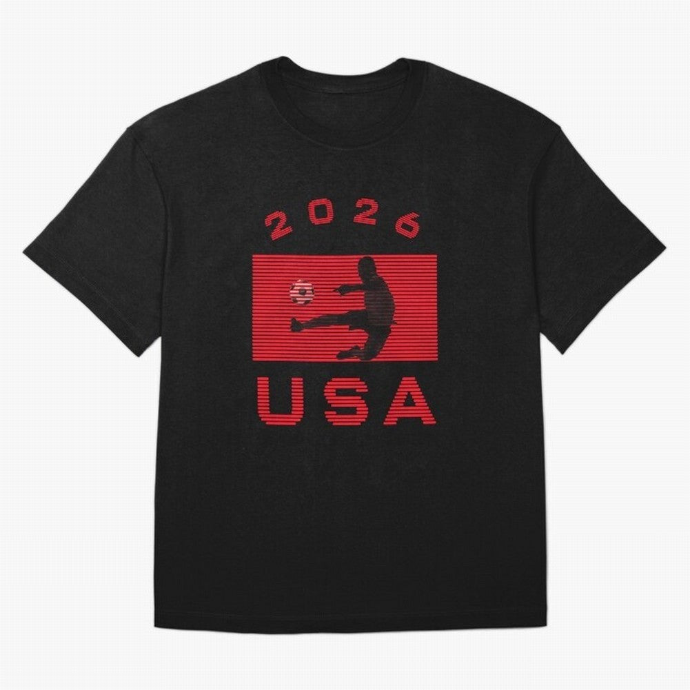 USA Soccer 2026 Player Silhouette Athletic Design Classic T-Shirt Celebrate Global Passion for the FIFA World Cup 2026 Group Stage Journey through Haaland Highlights, Netherlands Pride, Supporter Pride, Iconic Celebrations, Legendary Names and