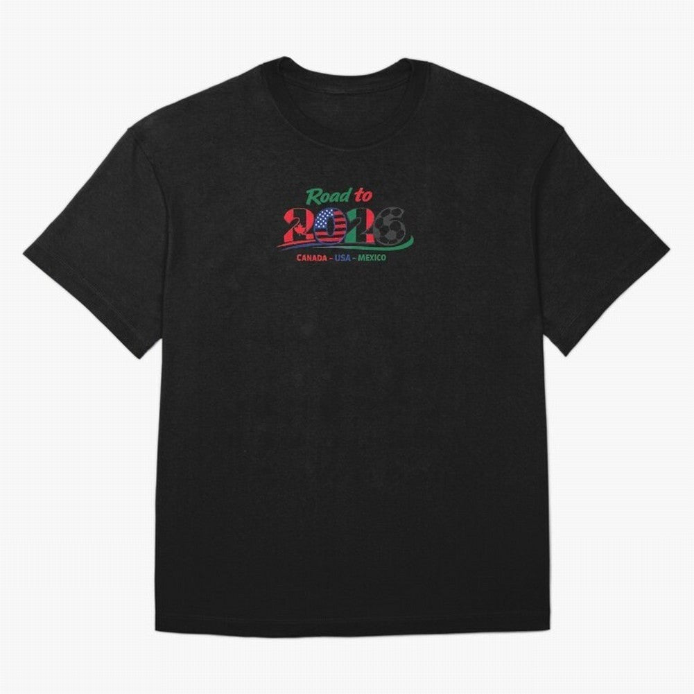 2026 Football Fan Design - North America - Three Nations One Dream Classic T-Shirt Bring a Vintage Feel to FIFA World Cup 2026 Group Stage Inspired by Messi and Cristiano Ronaldo, Argentina Energy, Football Festival Excitement, Trophy Ambitions,