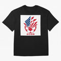 American Soccer 2026 Flag Burst Emblem Classic T-Shirt Step into Global Football Passion for FIFA World Cup 2026 Group Stage, Built around Messi, CR7 and Mbappe, Brazil, Portugal and Argentina, Sports Nostalgia, International Competition, Famous