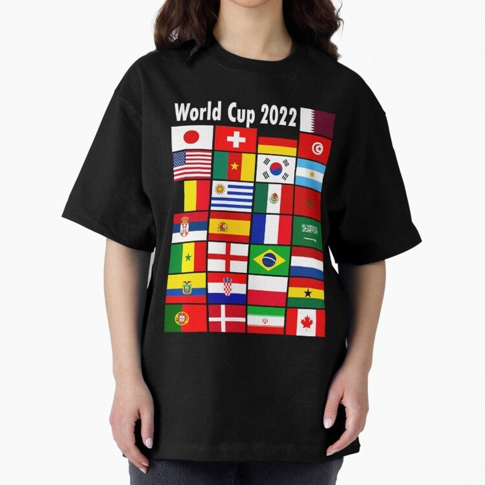 Countries Participating In The World Cup 2022 Qatar Classic T-Shirt Experience Match Day Hype around FIFA World Cup 2026, Mbappe, Netherlands, Stadium Chants, National Pride, Trophy Dreams and Unforgettable Football Memories; Created for Match Day