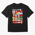 Countries Participating In The World Cup 2022 Qatar Classic T-Shirt Experience Match Day Hype around FIFA World Cup 2026, Mbappe, Netherlands, Stadium Chants, National Pride, Trophy Dreams and Unforgettable Football Memories; Created for Match Day