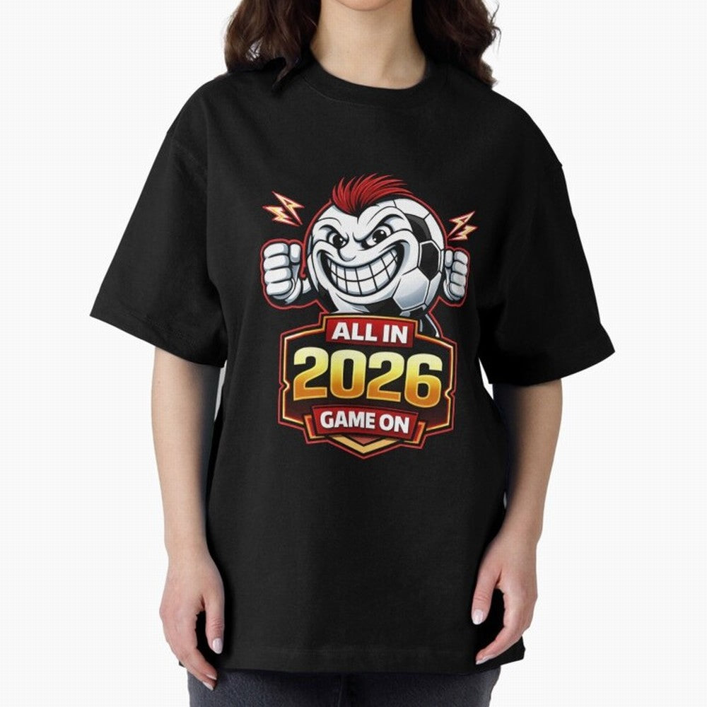 All in 2026 soccer fan design Classic T-Shirt Bring FIFA World Cup 2026 for Fans of Cristiano Ronaldo and Portugal, Spain and Germany, Bringing Soccer Culture, Superstar Moments, National Team Dreams and Competitive Fire; Perfect for Supporters Who