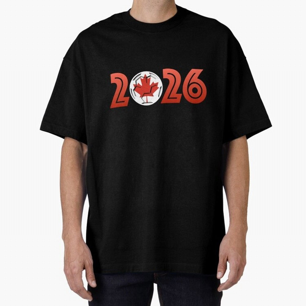 Canada Soccer 2026 Design Classic T-Shirt Refresh FIFA World Cup 2026 USA Canada Mexico for Fans of Messi and Cristiano Ronaldo and England and Germany, Bringing Supporter Pride, Iconic Celebrations, Legendary Names and Global Match Day Energy;