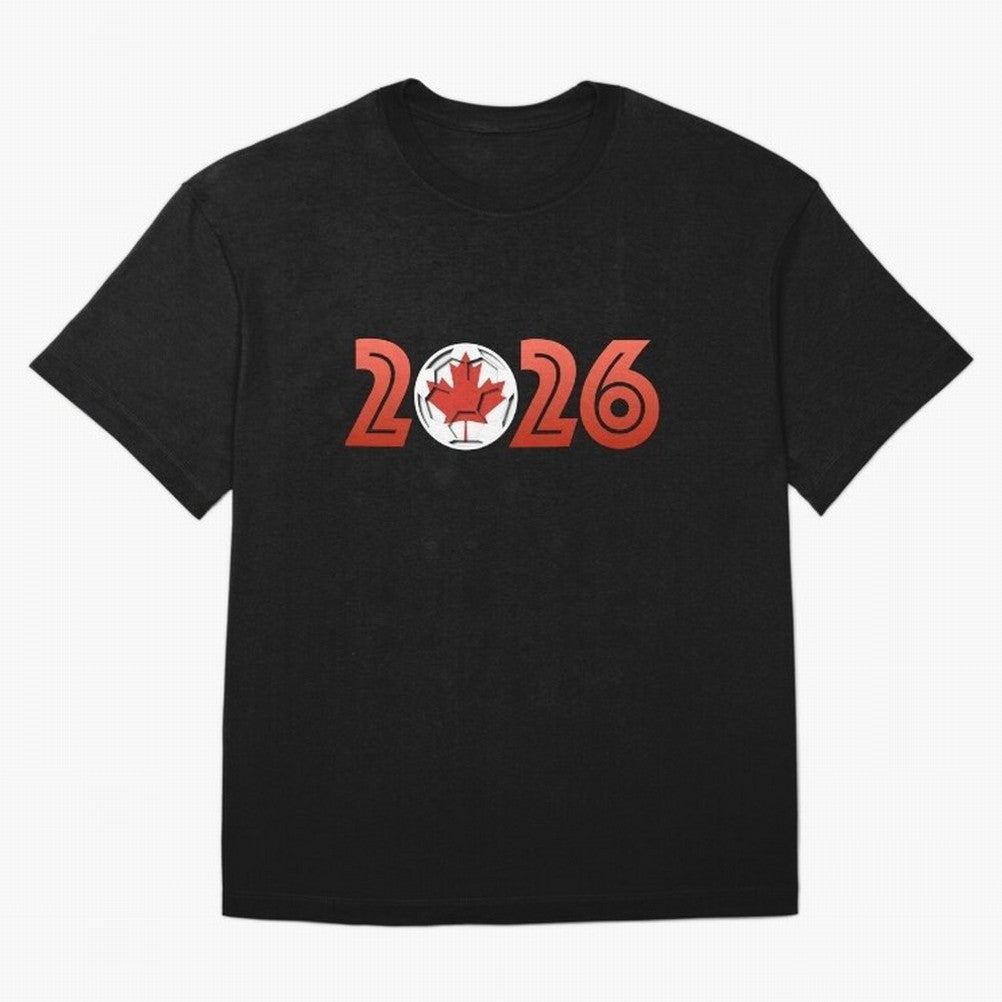 Canada Soccer 2026 Design Classic T-Shirt Refresh FIFA World Cup 2026 USA Canada Mexico for Fans of Messi and Cristiano Ronaldo and England and Germany, Bringing Supporter Pride, Iconic Celebrations, Legendary Names and Global Match Day Energy;